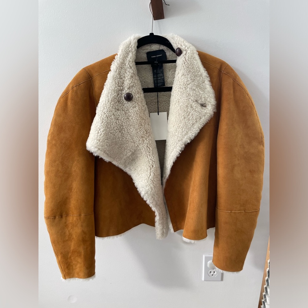 Isabel Marant Shearling Jacket new size 36